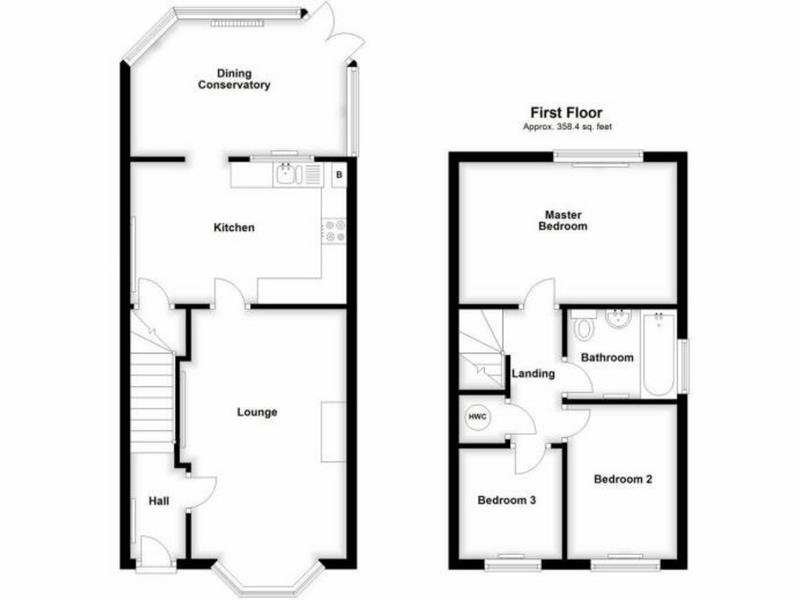 Floorplan Floorplan for Marigold Lane, Mountsorrel, Loughborough