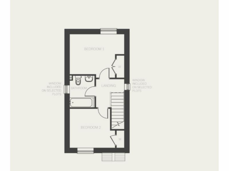 First Floor Floorplan for Melton Road, Burton-On-The-Wolds, Loughborough