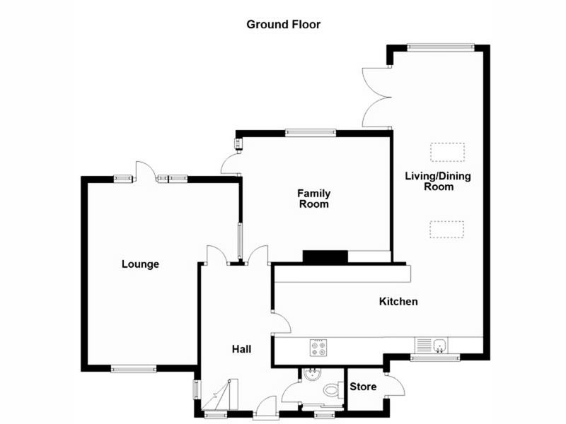 Ground Floor Floorplan for Ashby Road, Loughborough