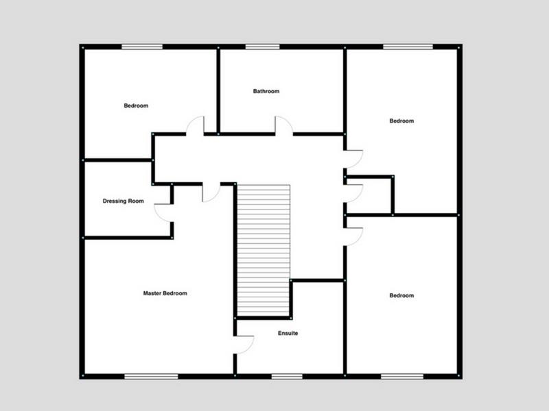 First Floor Floorplan for Grace View, Sileby