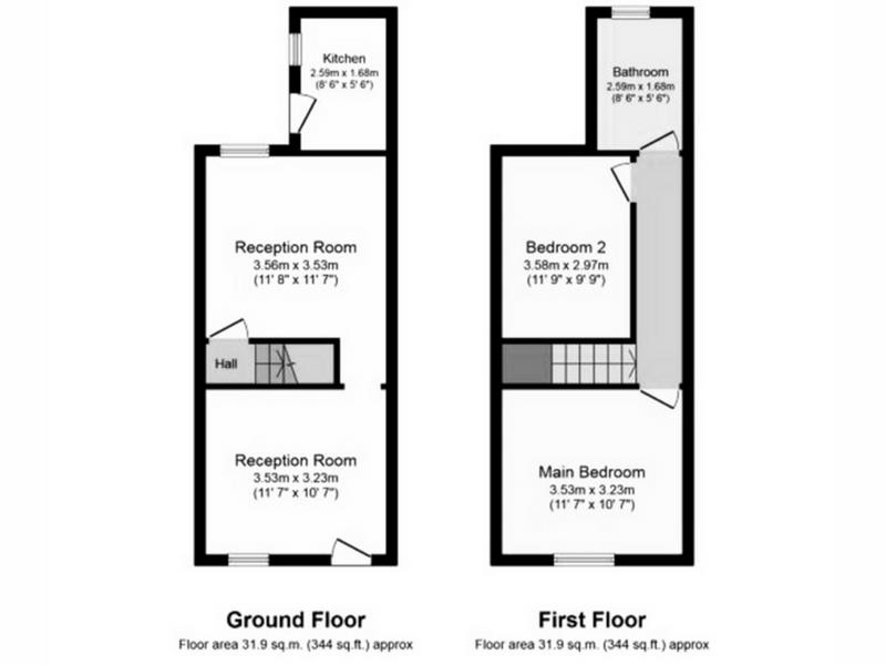 Floorplan Floorplan for Albion Road, Sileby, Loughborough