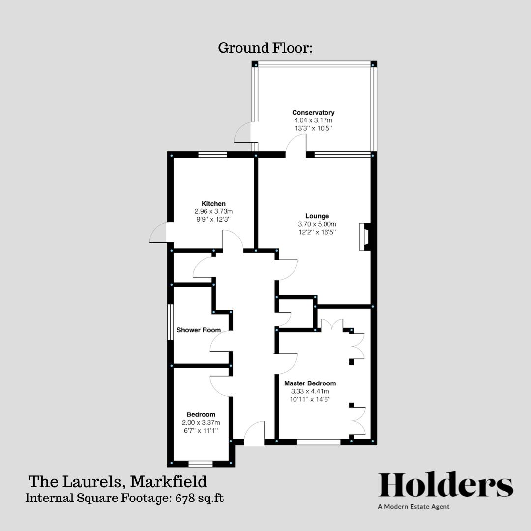 Floorplan Floorplan for The Laurels, Markfield