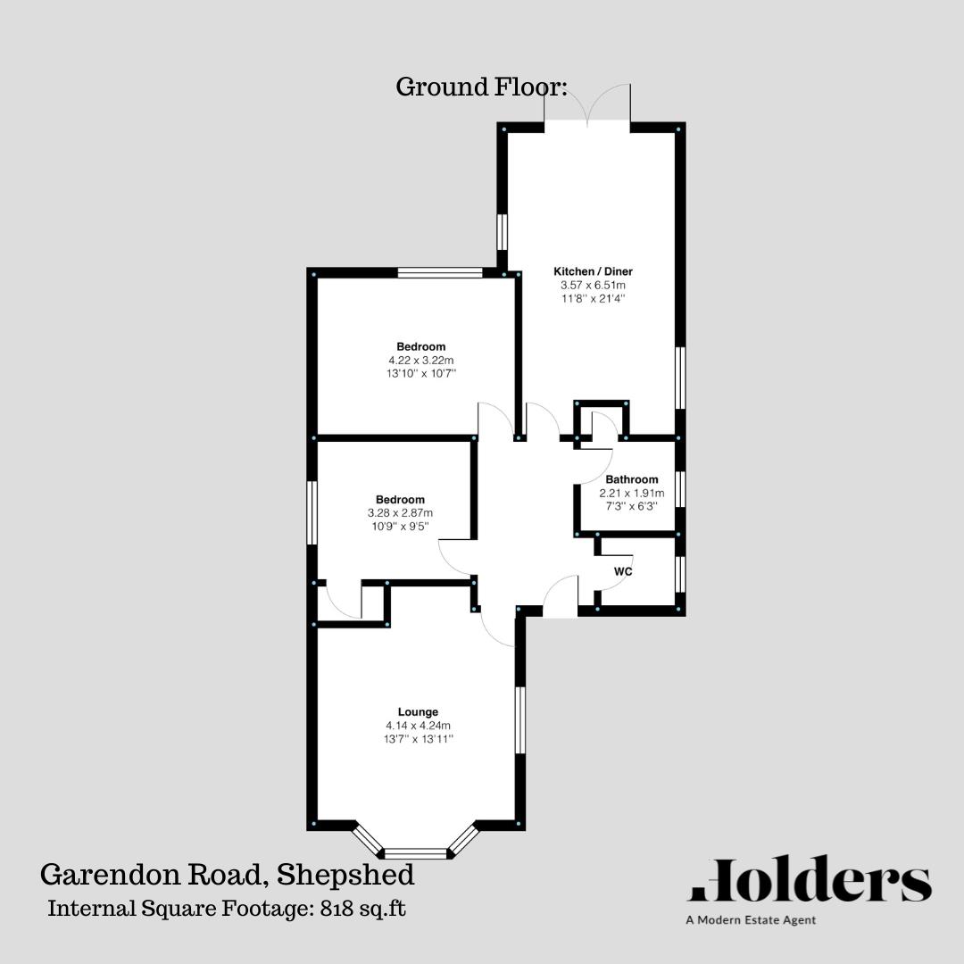 Floorplan Floorplan for Garendon Road, Shepshed, Loughborough