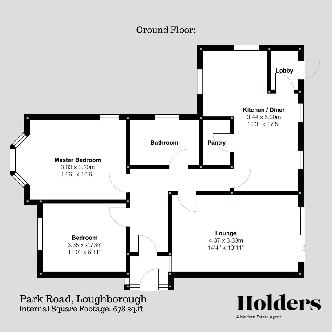 Floorplan Floorplan for Park Road, Loughborough