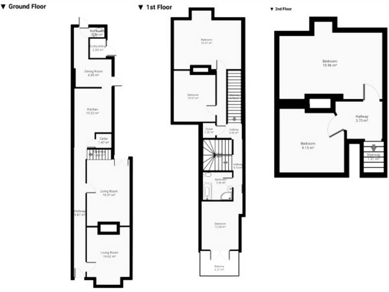 Floorplan Floorplan for Park Road, Loughborough