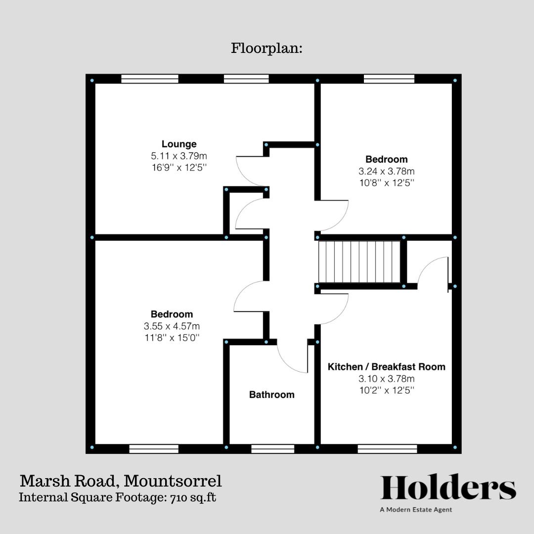 Floorplan Floorplan for Marsh Road, Mountsorrel, Loughborough