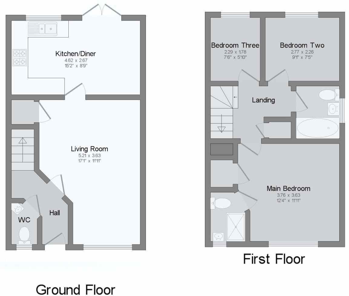 7BF77A76-7794-4FDA-97A9-883B5AEAEA4D.JPG Floorplan for Baum Drive, Mountsorrel, Loughborough