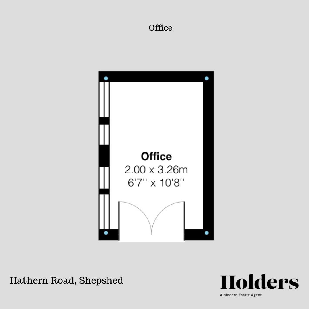 Office Floorplan for Hathern Road, Shepshed, Loughborough